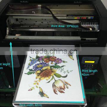 Digital Flatbed Direct Jet A3 Size T Shirt Printer photo-3