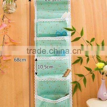 Hanging Canvas Pockets Door Organizer