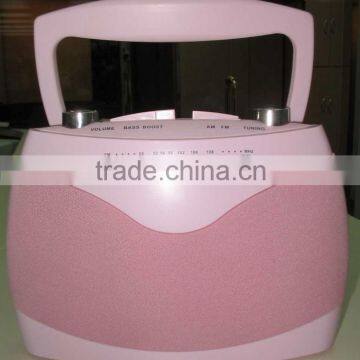 High Quality Stylish Handbag Shape AM FM Analogue Portable Radio photo-2