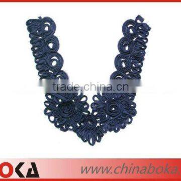 Crochet classic fabric ladies neck collar design