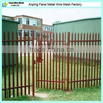 cheap steel palisade security fencing