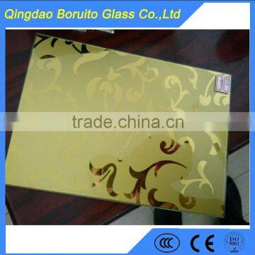 4MM deco mirror glass with CCC