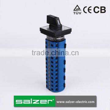 Salzer Multi-step SA16 12-12 rotary switch 12 position (TUV,CE and CB Approved)