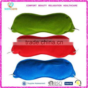 customized color velour gel eye mask / small size gel eye mask