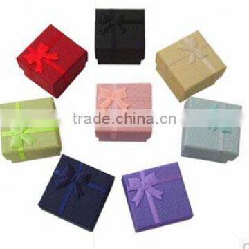 Multi colors Jewelry Box, paper Packing Gift Box