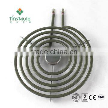 tubular air heater heating element for electric oven