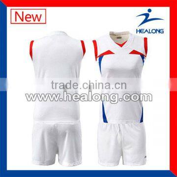 Reasonable Price Popular White Custom Sublimation Sleeveless Volleyball Jersey,Design Your Own Volleyball Jersey                        
                                                Quality Choice