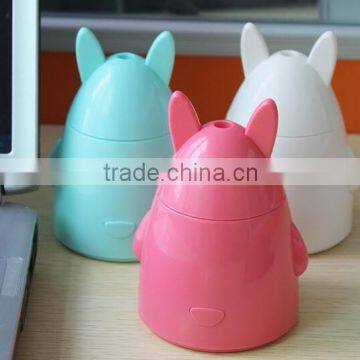 2016 New Creative Rabbit USB humidifier home office mute mini-car Decoration car air purifier