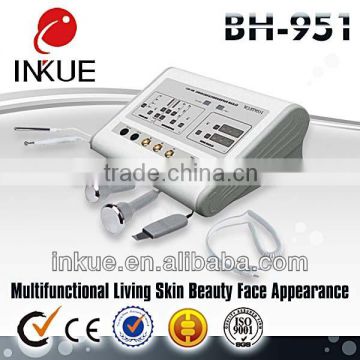 BH-951 high frequency ultrasonic galvanic facial therapy machine with factory price