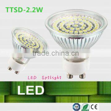 Hangzhou FactoryFocos LED, GU10 2.2W LED Light,LED Cup Light