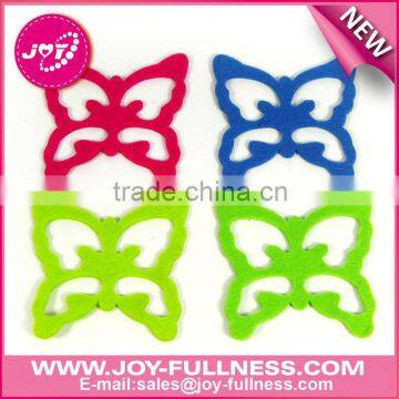 Butterfly felt table mat