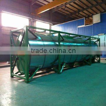 2012 Export to Japan - 40ft (40000L) Stainless Steel Insulated Tank Container With Full ISO Frame