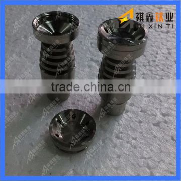 Domeless or Adjustable Titanium Nail for Smoking