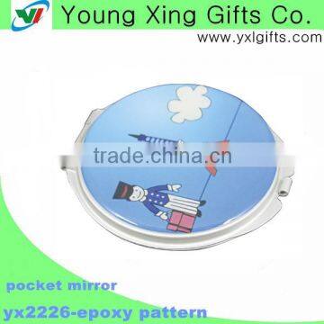 Elegant Shape Metal Compact Mirror