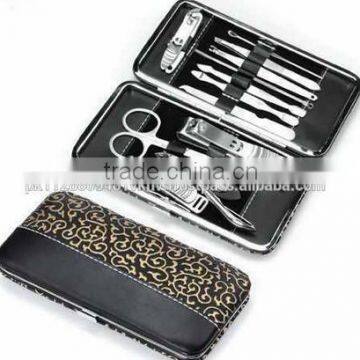 10 PCS PROFESSIONAL MANICURE PEDICURE TOOLS SET KIT UNISEX BRAND NEW EXCELLENT/ Beauty instruments manicure and pedicure