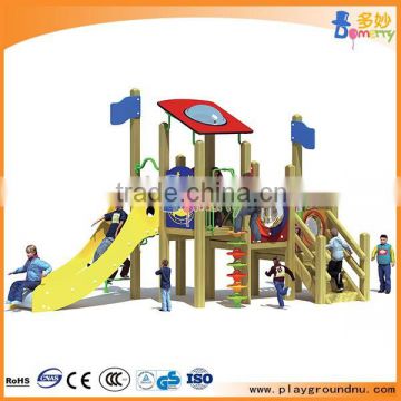 outdoor equipment use rubber flooring for exterior playground