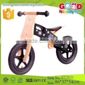 12 inch plywood waterbase painting kids wooden bicycle