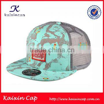 Custom Plain Sliver Curved Brim Trucker Hat photo-3