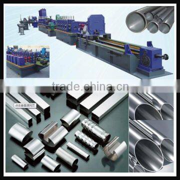 high frequency welder pipe machine high frequency welded galvanized pipe production line spiral HFI welding pipe equipment