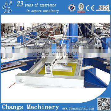 Automatic Garment/T-shirt/Fabric/Textile/Clothes/jute Bag/Non-woven Rotary Silk Screen Printing Machine for Sale Quality Choice photo-2