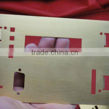 High Precision Gold Chromate Metal Stamping photo-2