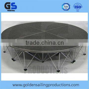 Outdoor event stage , round stage, portable stage supplier                        
                                                Quality Choice