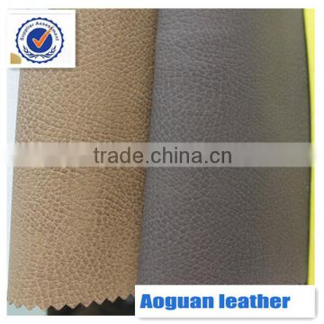 high quality and soft hand feeling PU sofa leather