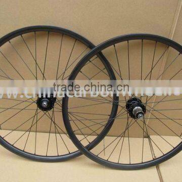 13.07302 Ruote Carbonio Carbon Wheels 25mm Clincher 26er Carbon Wheels