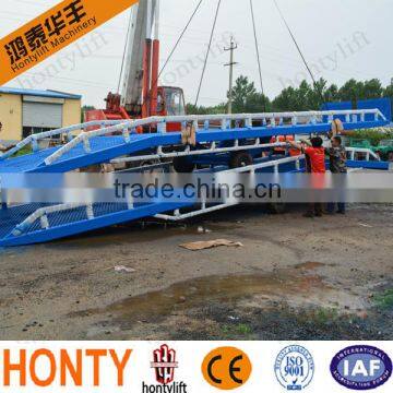 China Factory Sales 10 Ton Loading Capacity Mobile Loading Yard Ramp for Sale for Forklift photo-4