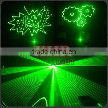 Green Animation Laser Light 3w 3000MW Green Discoteca Luces DJ Lighting Logo Projector