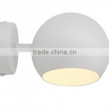 [Energy Class C] Brilliant Wall Spotlight G9 1x 33 W Metal Matte White Wall Spotlight