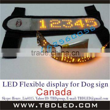 mini flexible led message sign board screen oem