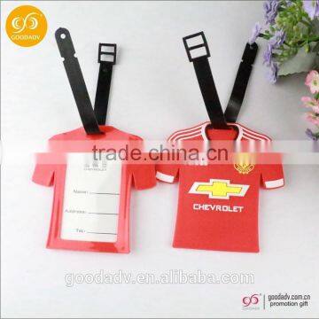 china supplier hot sale 10.5*6.5cm custom shape plastic pvc luggage tag                        
                                                Quality Choice