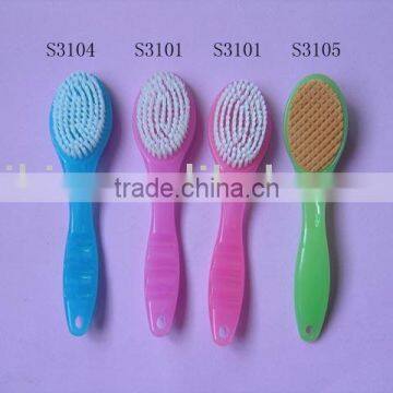 Fantastic quality 2 usages pedicure nail file manicure brushes