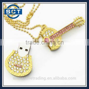 Crystal Guitar USB 2.0 Flash Guitar USB Memory Stick 8GB/16GB/32GB
