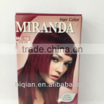 Miranda Permanent Hair Colour, Hair Dye Color For Women,Ammonia free,Dye Colour at home