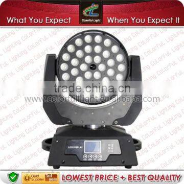 36x10w rgbw 4 in1 led moving head zoom