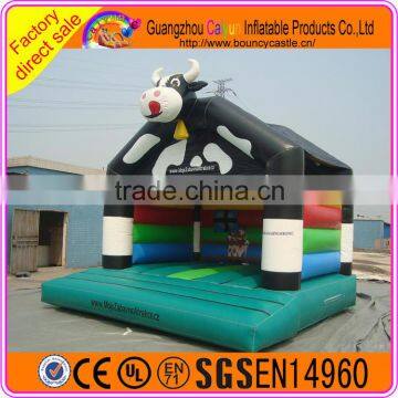 Cow Design Inflatable Bouncer, Air Jumping Castle for Kids Party photo-4