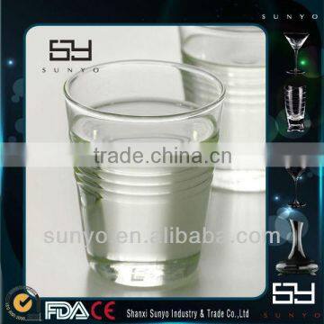 Mouth Blown Embossed Water Tumbler