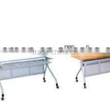 Folding Rectangular Office School Desk Storage Drawer with Wheels office table