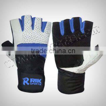 Gym Gloves - Weightlifting Gloves, Made of Goat Skin Leather Weightlifting Fitness Gym Exercise Gloves