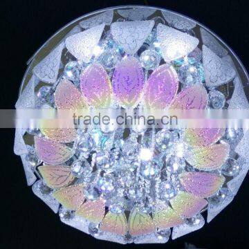 fancy ceiling crystal light LED lights for home