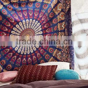 Indian Tapestry Mandala Wall Hanging Bohemian Dorm Wall Tapestries Hippie Boho Throw