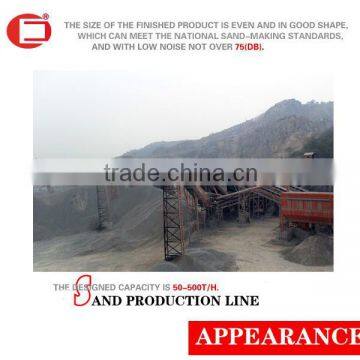 Common used low cost sand making plant
