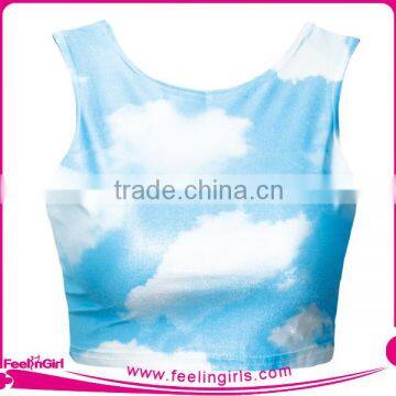 Cheap Good Quality Wholesale Plain Sexy Girls Cool Summer Tank Tops photo-3