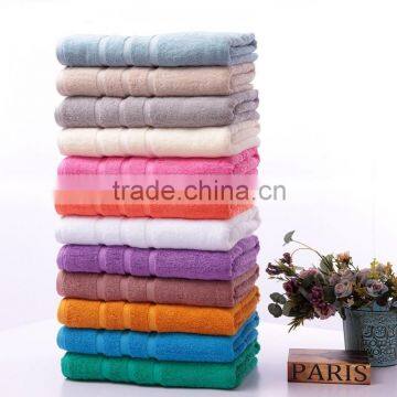 China Wholesale Top Grade Plain Long-staple Pure Color Egyption Cotton Towel Supplier's Choice photo-2