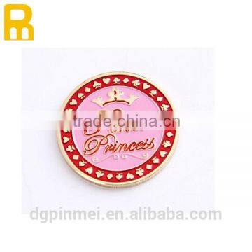 White house metal round coin for sport