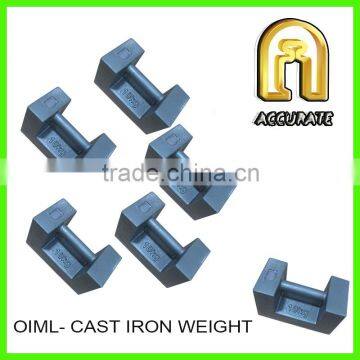 OIML M1 class test weight 1000kg 500kg 20kg cast iron weights, 50Kg load weigh