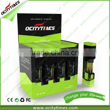 Ocitytimes new disposable vaporizer 510 vape cartridge packaging bud touch cartridge ce3 cartomizer .6ml