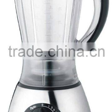 KB-311 super high quality plastic jar 8 speed chrome plating blender